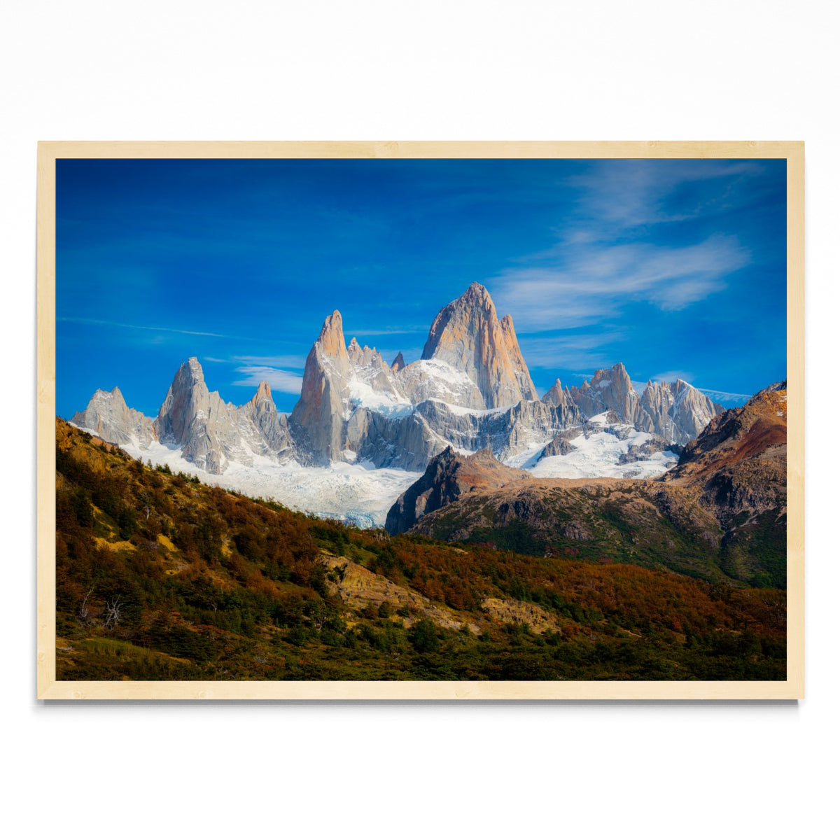 Fitz Roy desde el valle. - Paisaje MC