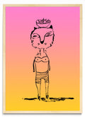 Gatx con frutera - Retrato MC