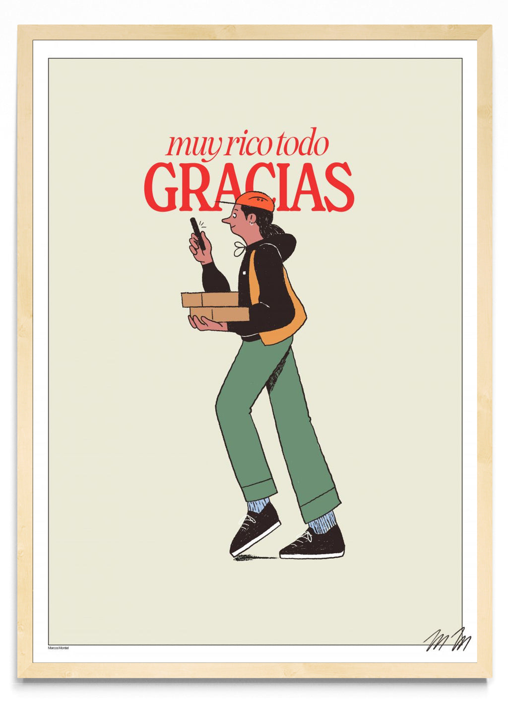 Muy rico todo Gracias - Retrato MC