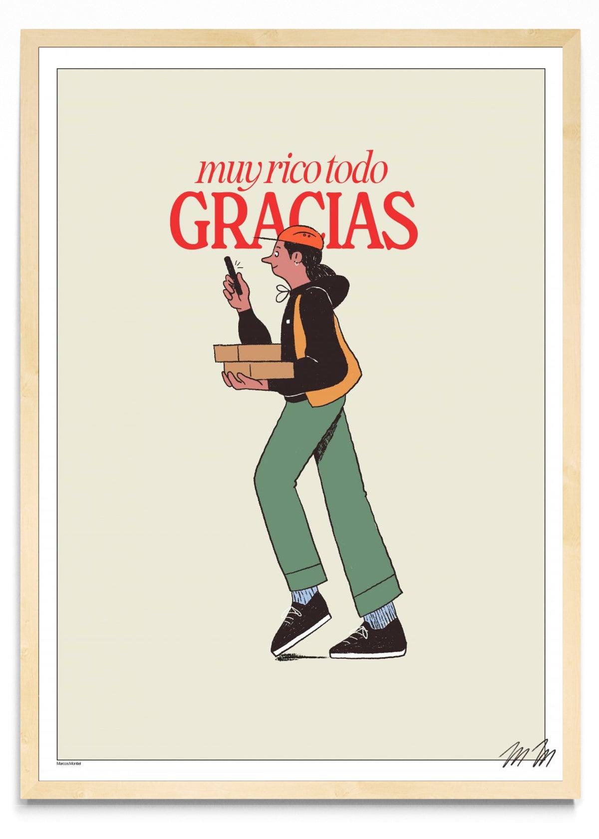 Muy rico todo Gracias - Retrato MC