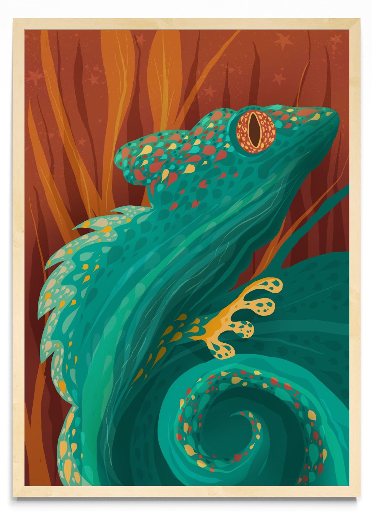 Iguana #01 - Retrato MC