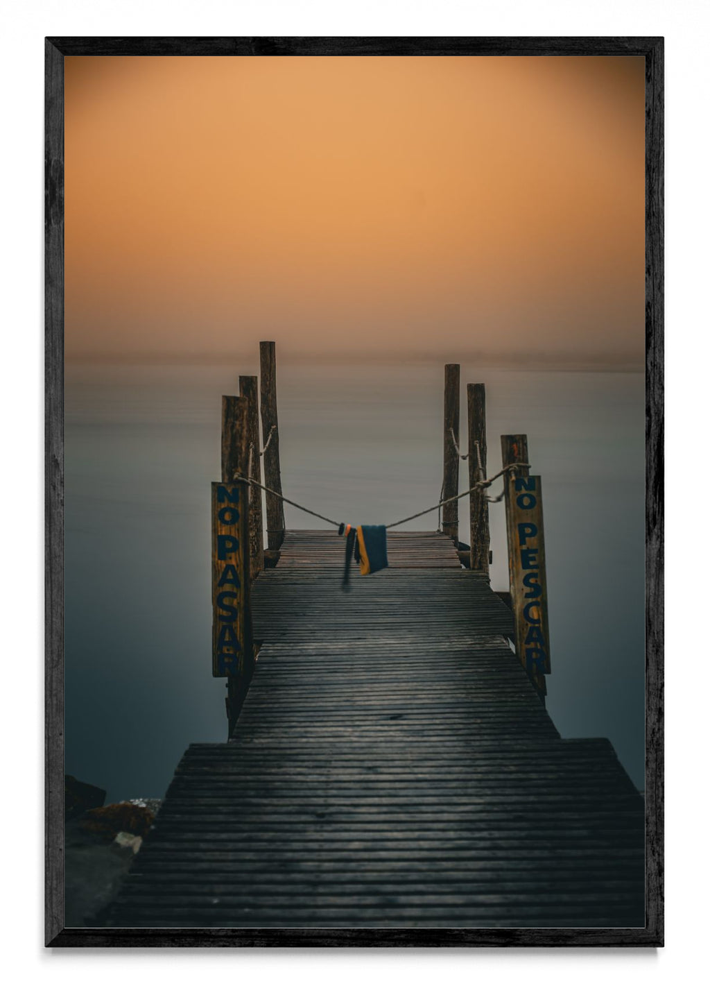 Muelle en la niebla - FotoV N