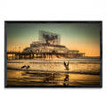 Amanecer en el muelle de pescadores - FotoH N