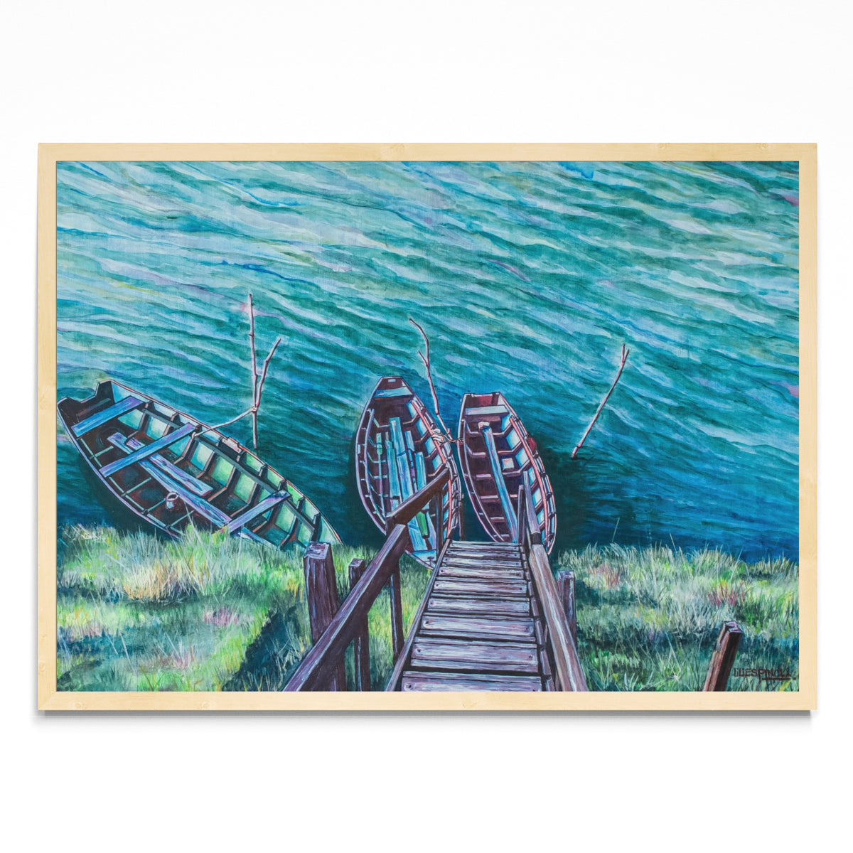 Canoas pesqueras - Paisaje MC