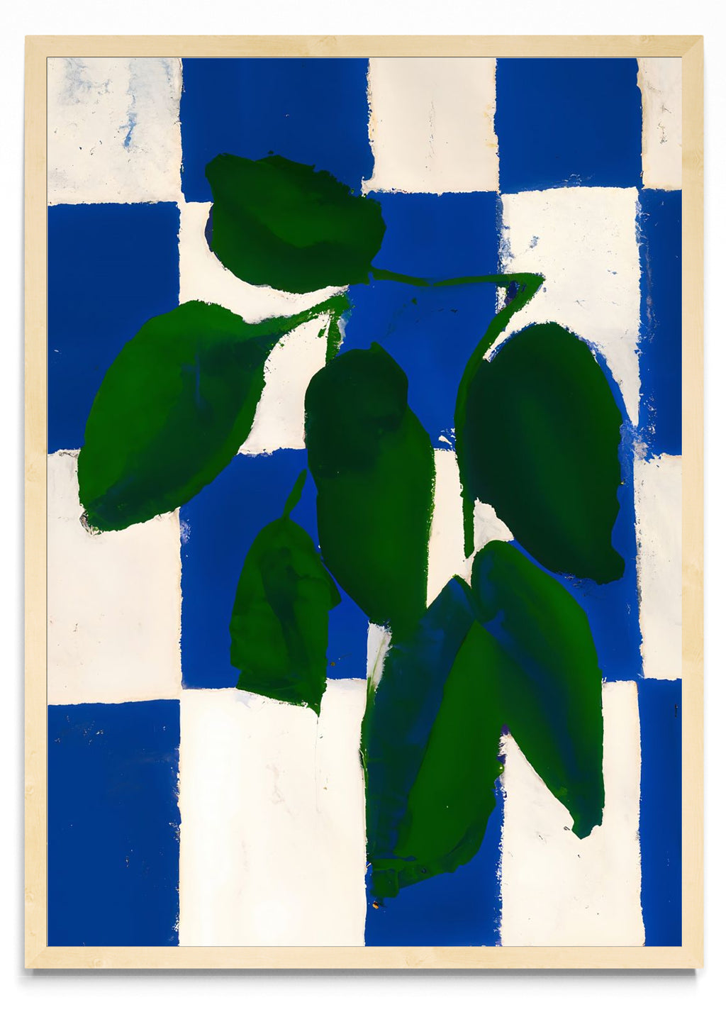 Checkered greenery - Retrato MC