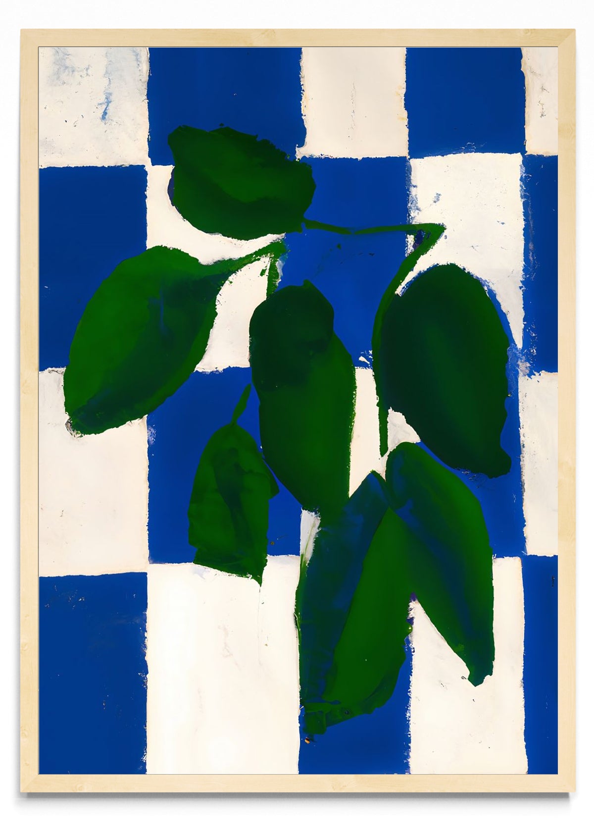 Checkered greenery - Retrato MC