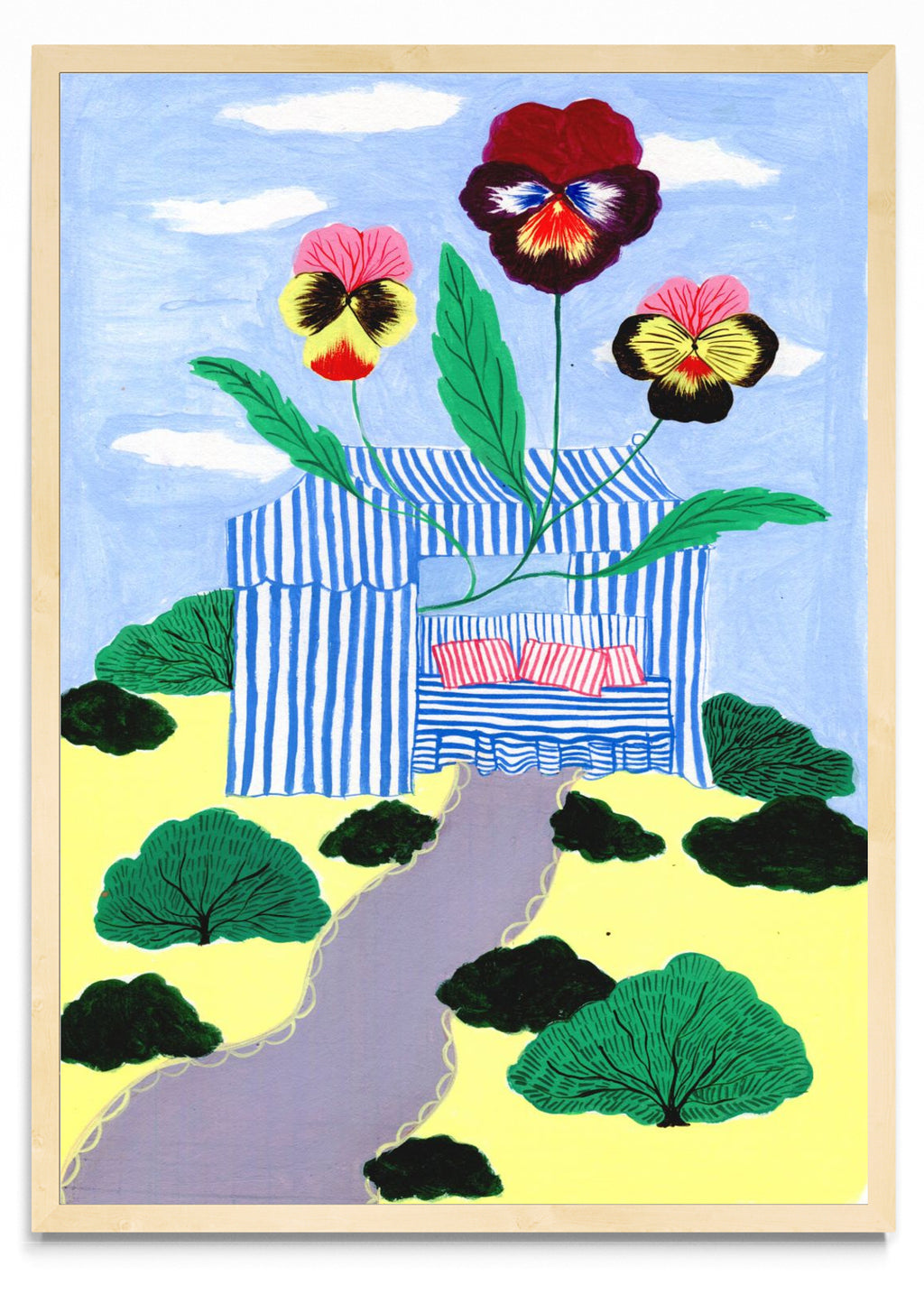 Carpa y pensamientos - Retrato MC