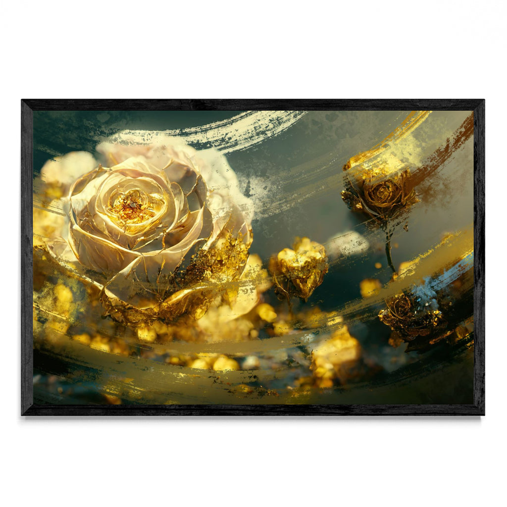 Virtual Garden - Gold Roses - FotoH N