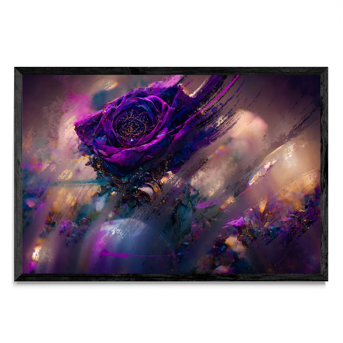 Virtual Garden - Purple Roses - FotoH N
