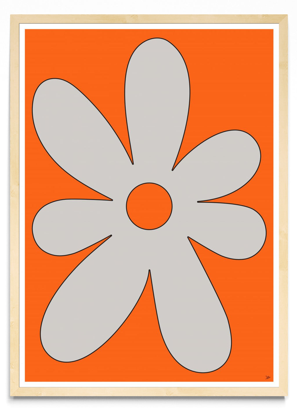 FLOR NARANJA - Retrato MC