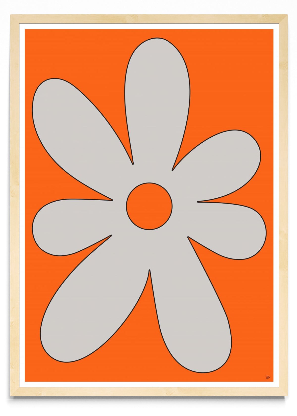 FLOR NARANJA - Retrato MC