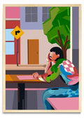 Mujer en Café - Retrato MC