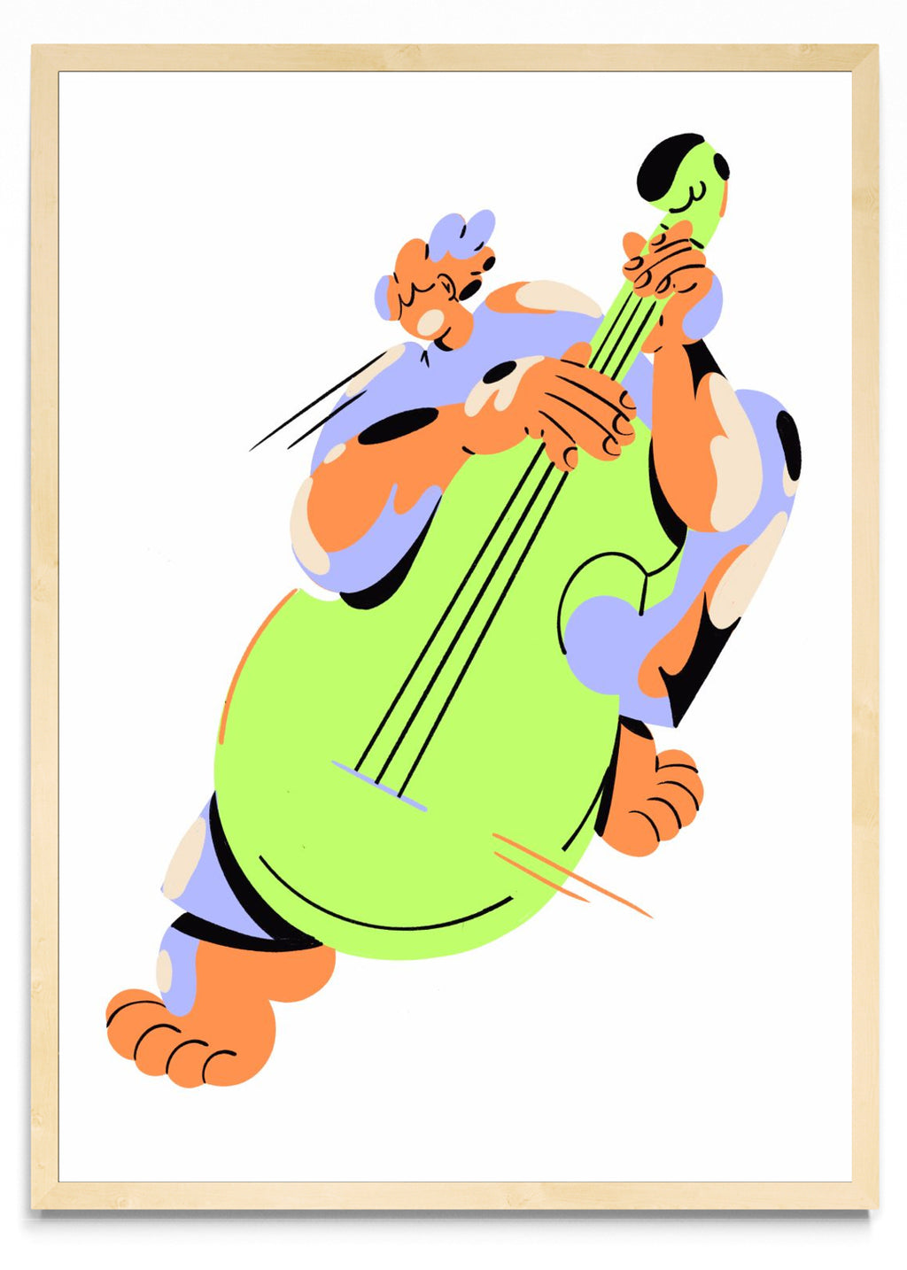 Música y Violoncello - Retrato MC