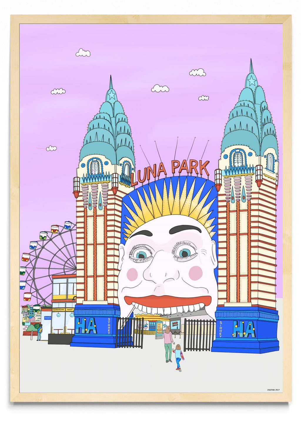 Luna Park Sydney - Retrato MC