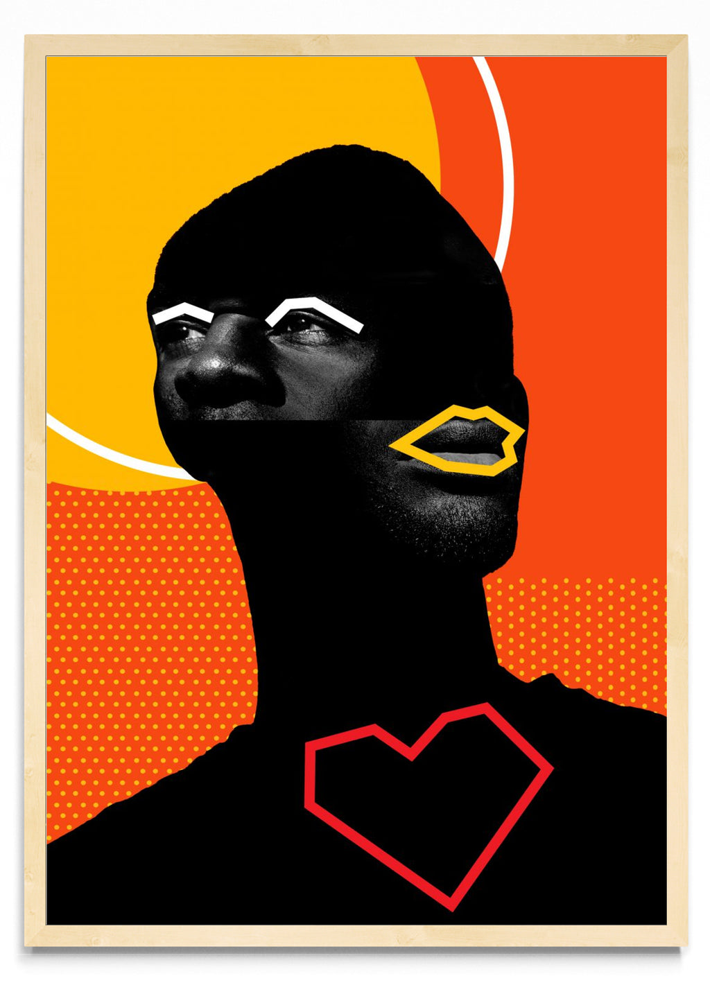 Collage enamorado - Retrato MC