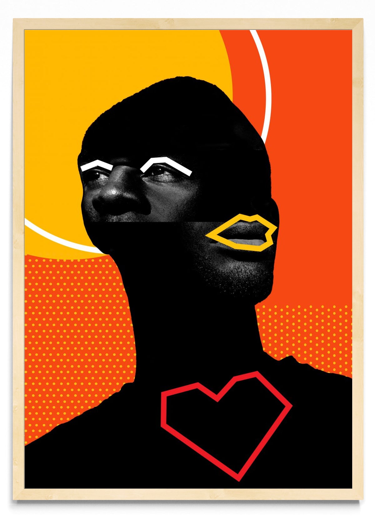 Collage enamorado - Retrato MC