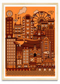 Ciudad ilustrada - Retrato MC