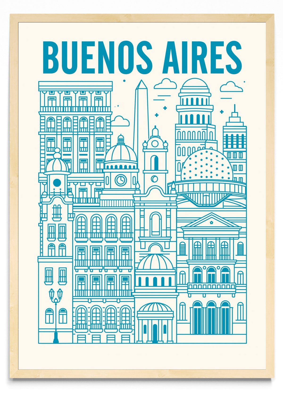 Buenos Aires Ilustrada - Retrato MC