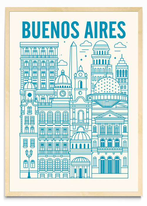 Buenos Aires Ilustrada - Retrato MC