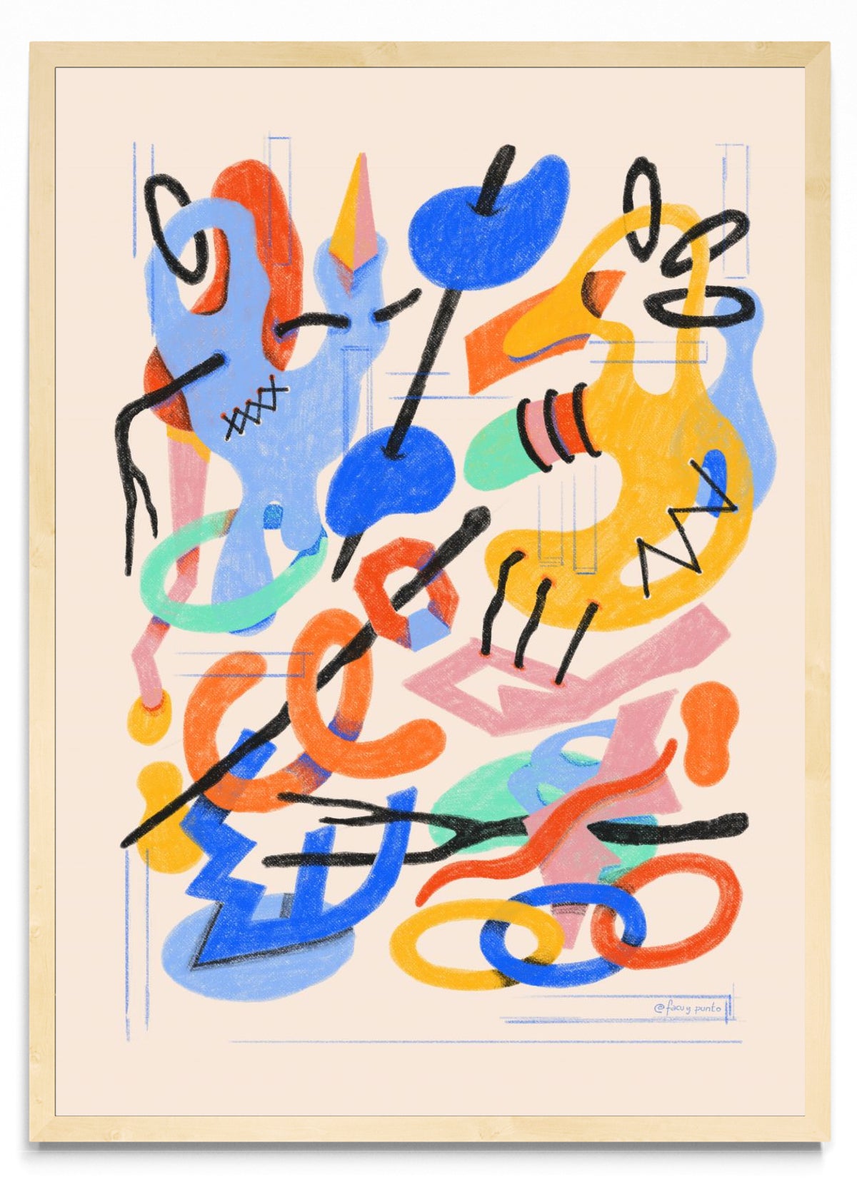 Asemic N3 - Retrato MC