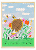 Descanso entre flores vertical - Retrato MC