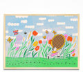 Descanso entre flores - Paisaje MC