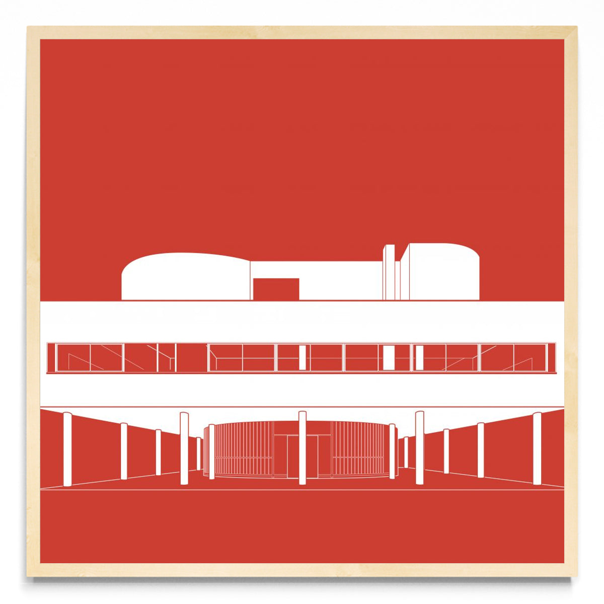 VILLA SAVOYE - Cuadrado MC