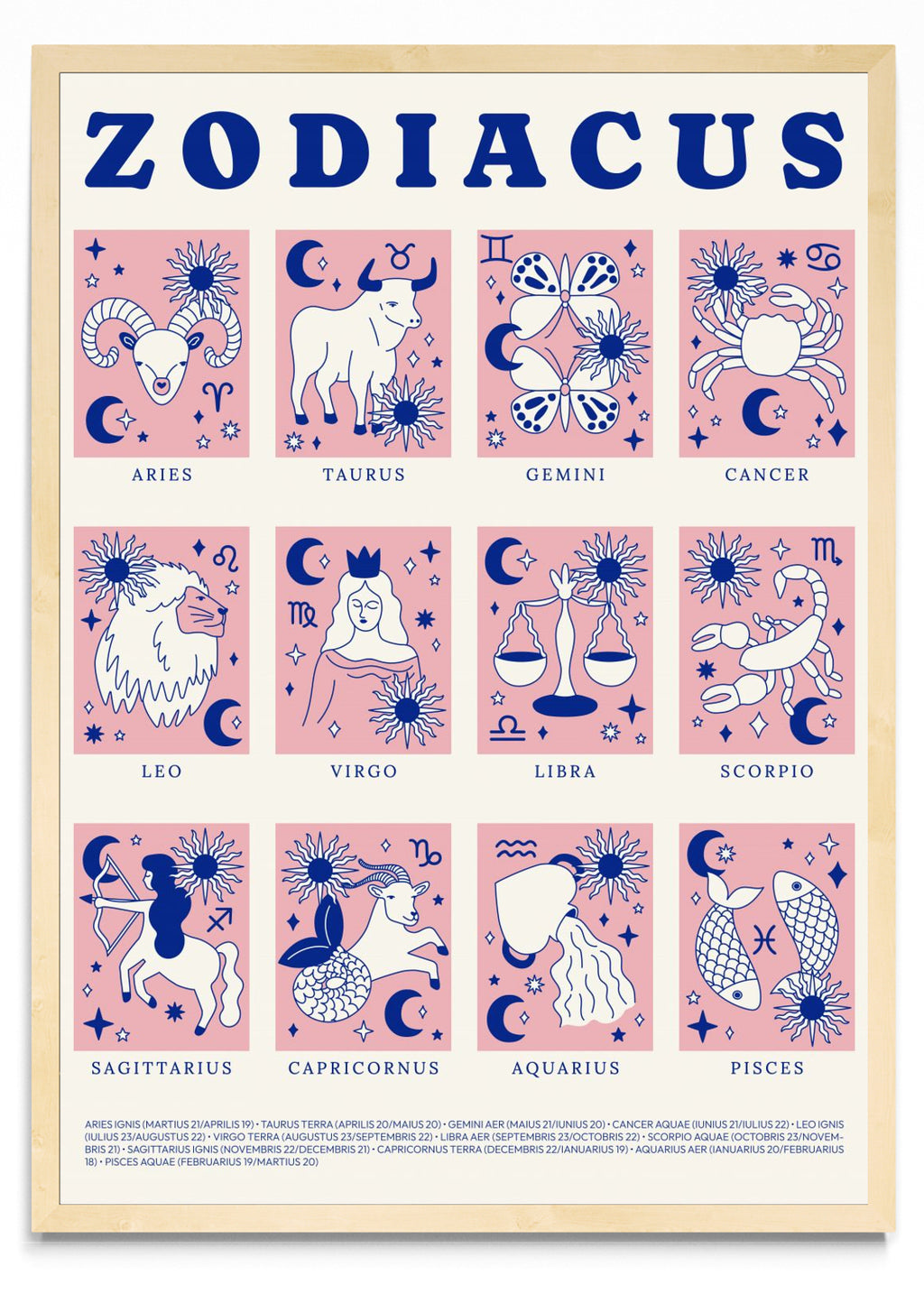 ZODIACUS BLUE II - Retrato MC