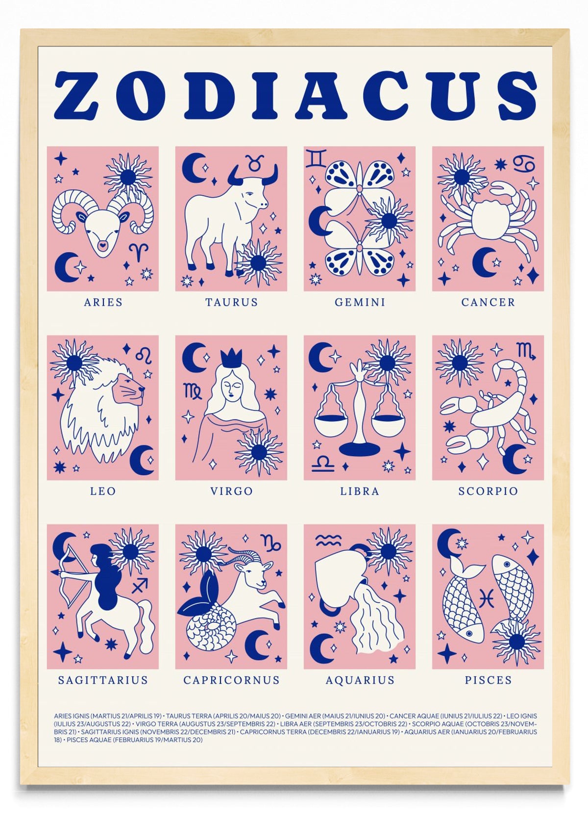 ZODIACUS BLUE II - Retrato MC