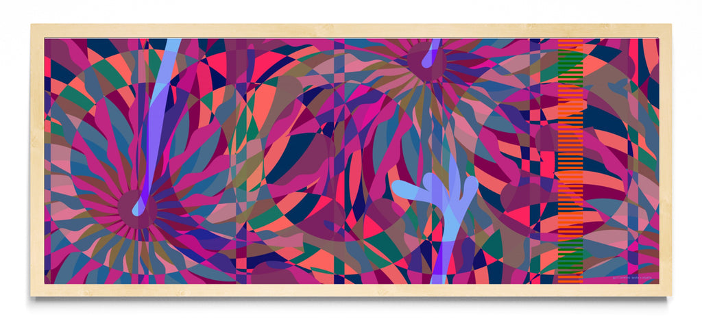 Panoramic Abstract Flower - Pano H MC