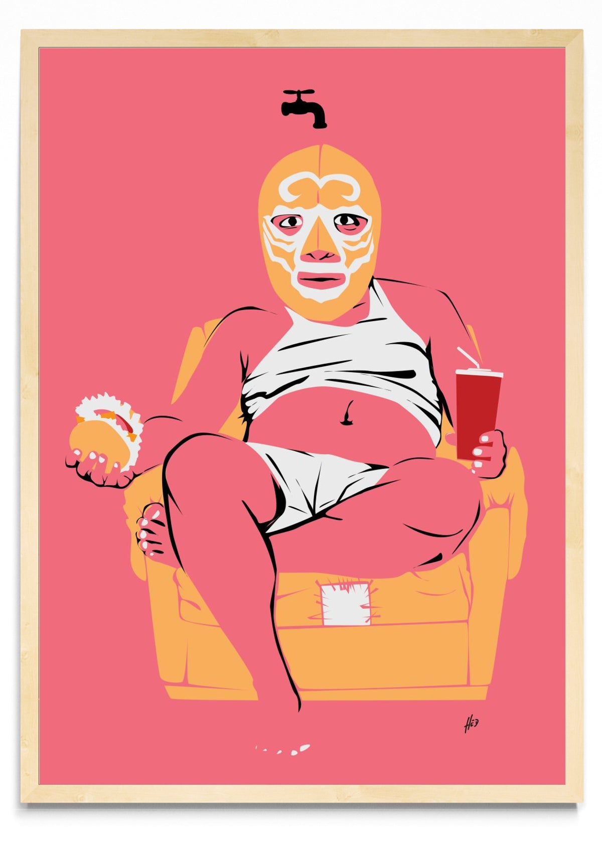 Luchador-2 - Retrato MC