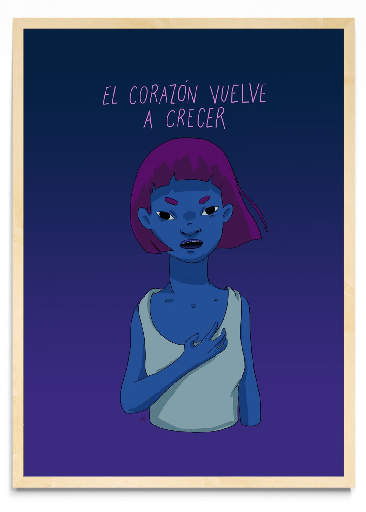 El corazón vuelve a crecer - Retrato MC