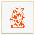 Vase Orange - Cuadrado MC