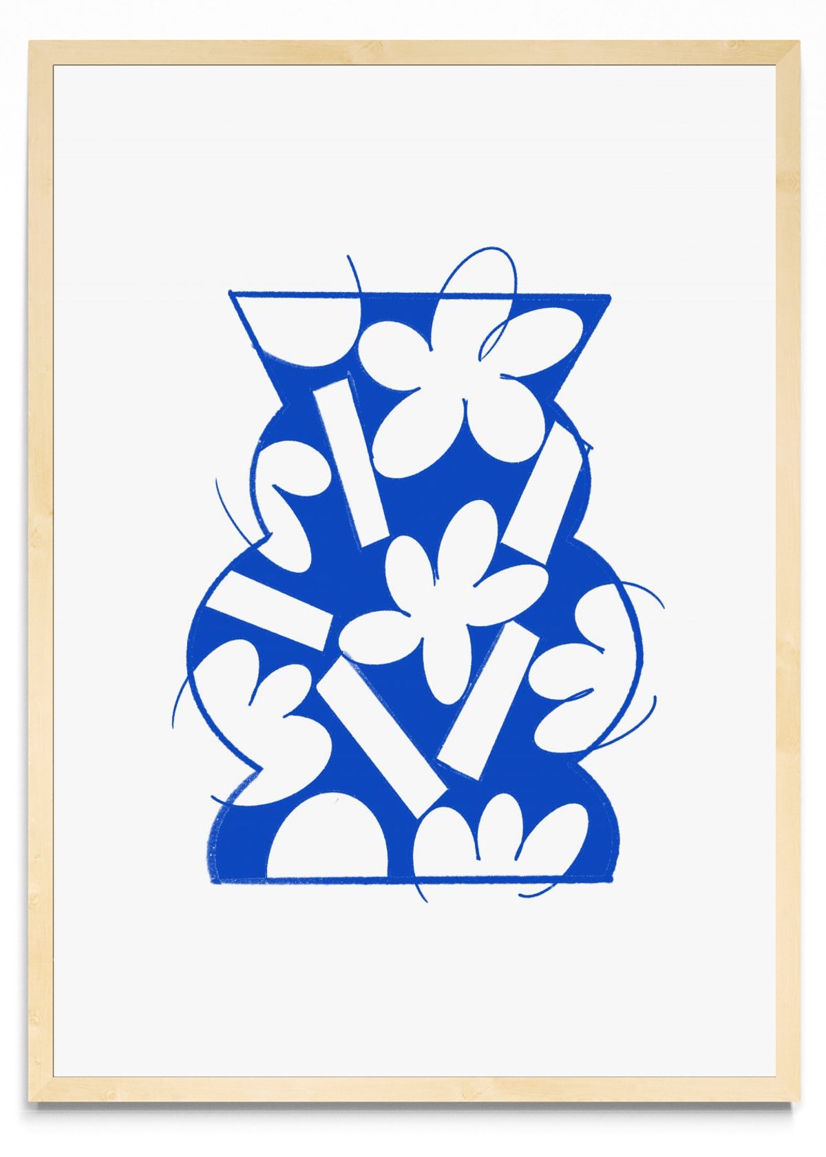 Vase Blue - Retrato MC