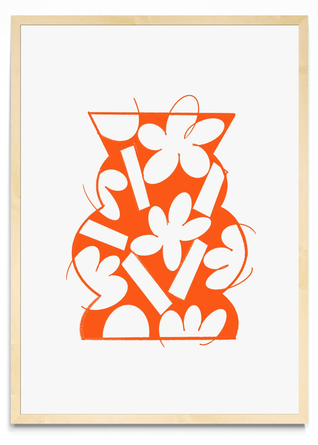 Vase Orange - Retrato MC
