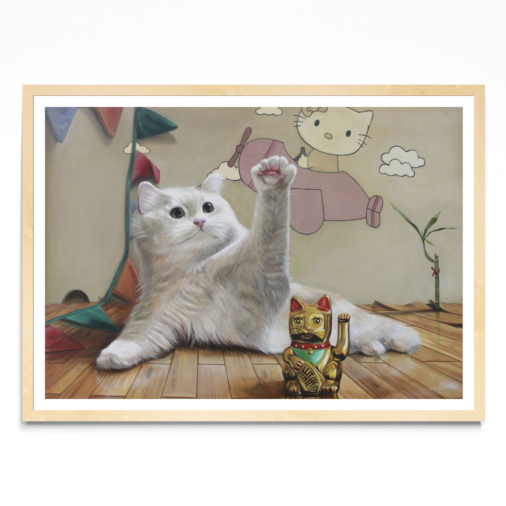 Gato de la suerte - Paisaje MC