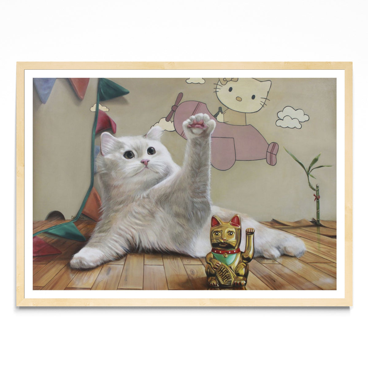 Gato de la suerte - Paisaje MC