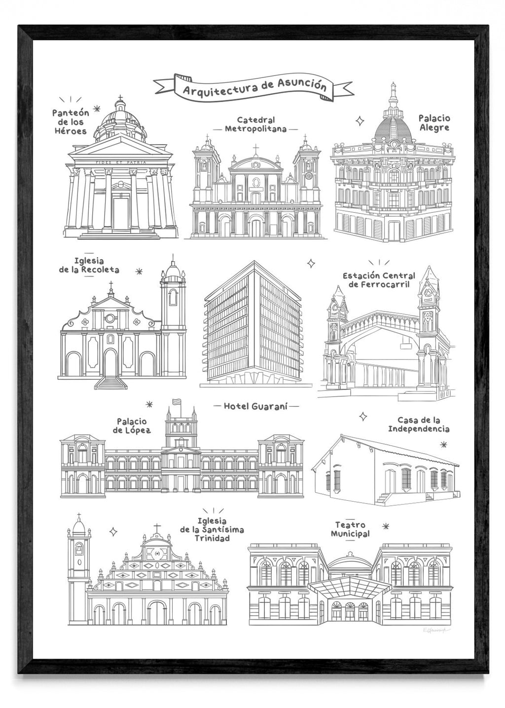 Arquitectura de Asunción - Retrato N