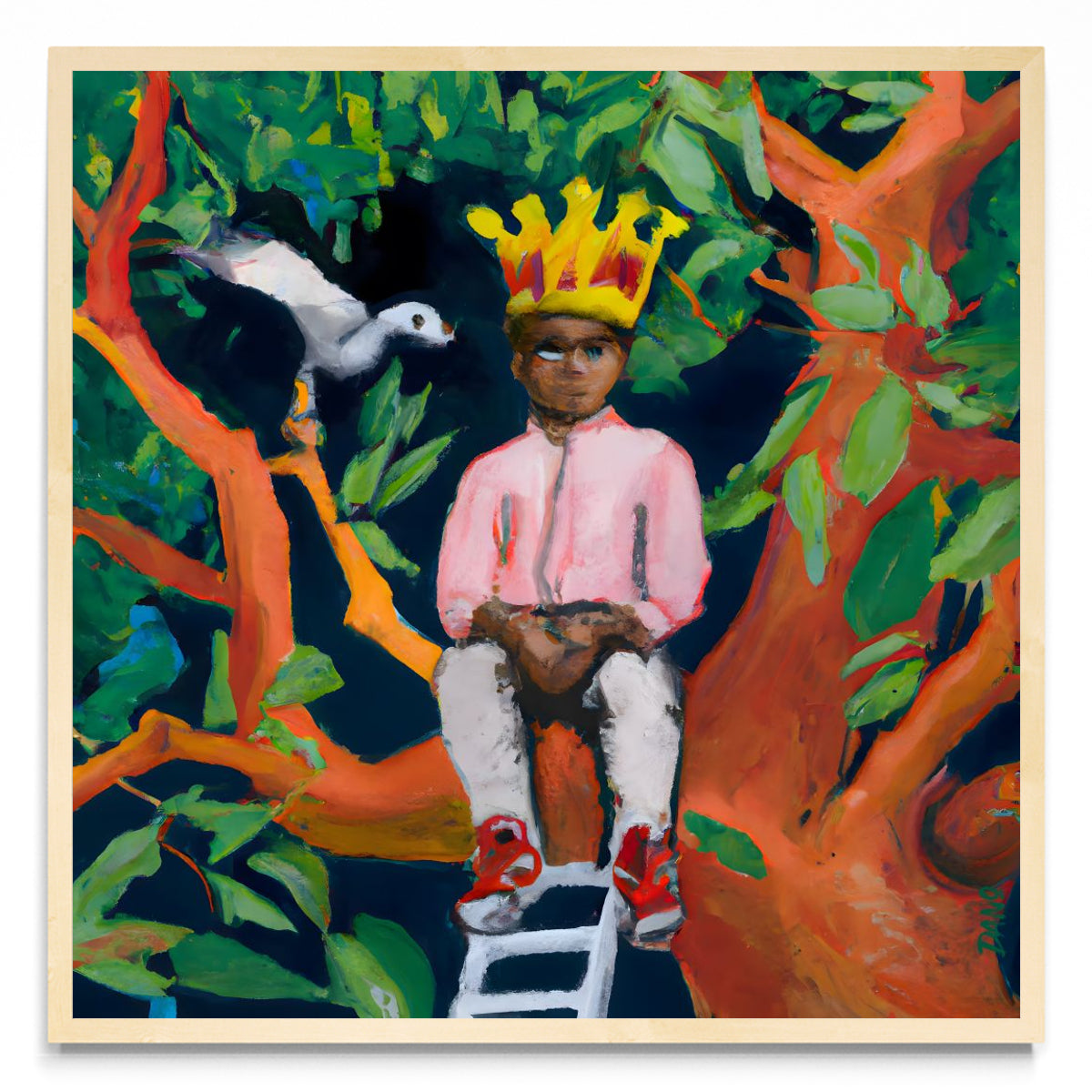 El rey del árbol - Cuadrado MC