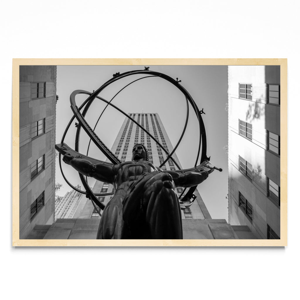 La escultura de Atlas Rockefeller Center - FotoH MC