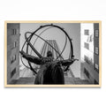 La escultura de Atlas Rockefeller Center - FotoH MC