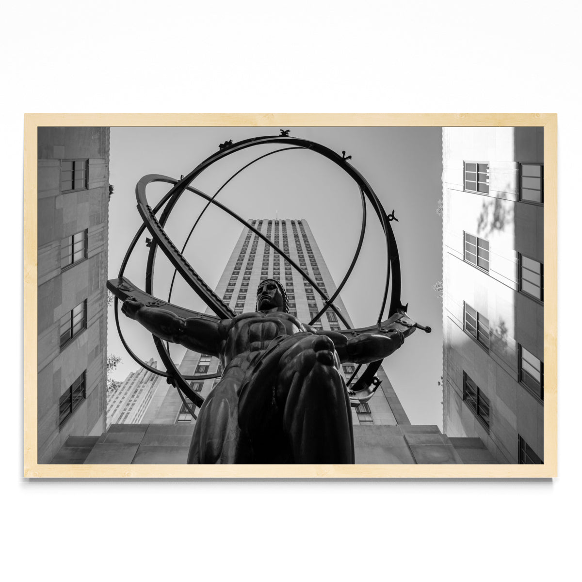 La escultura de Atlas Rockefeller Center - FotoH MC