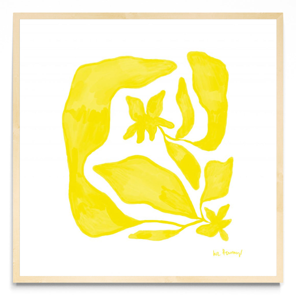 Flor amarilla 6 - Cuadrado MC