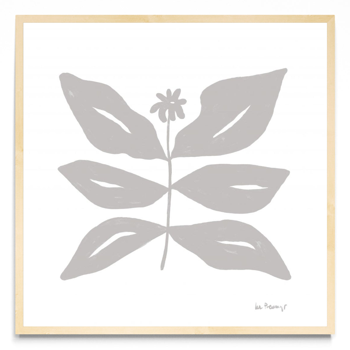 Flor neutra 8 - Cuadrado MC