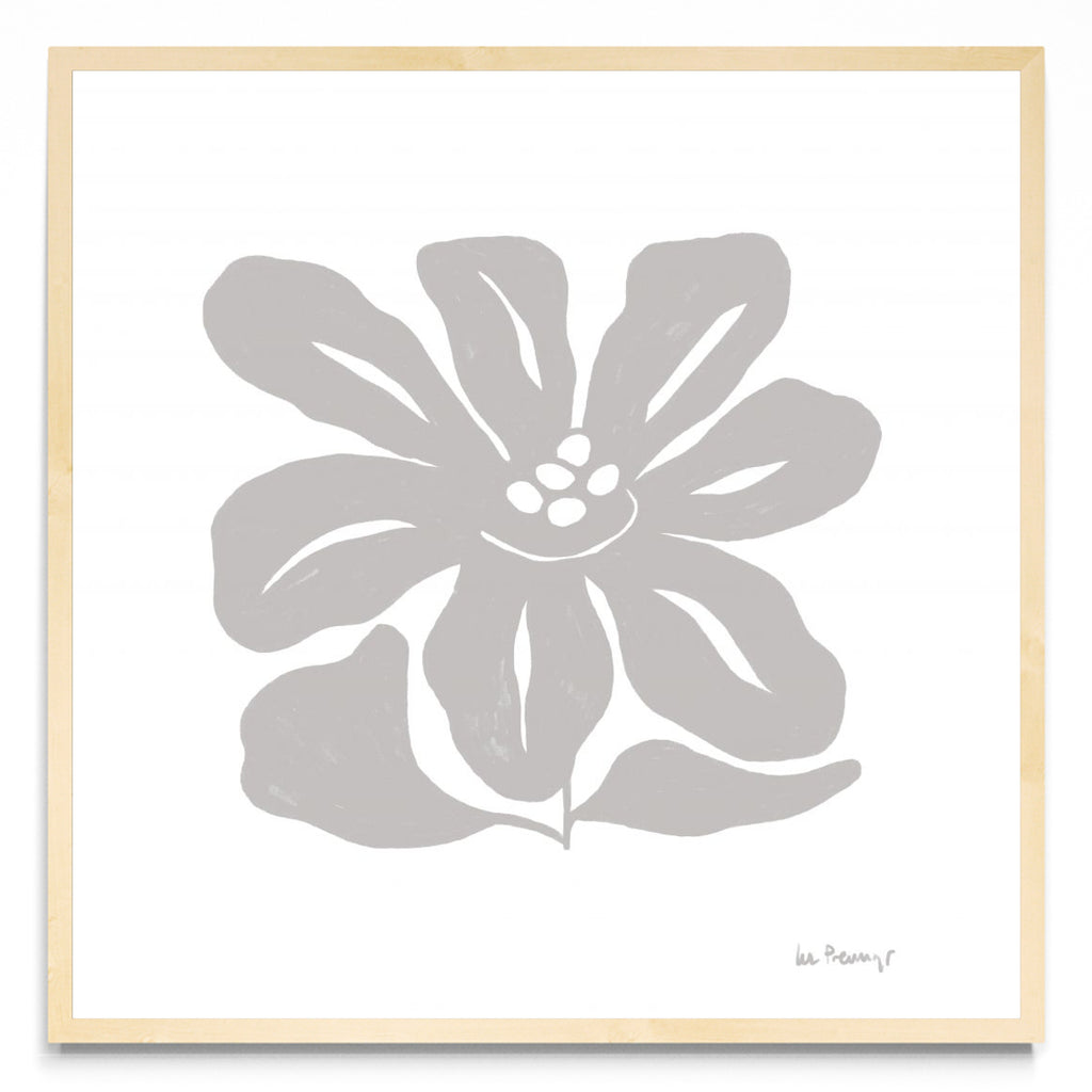 Flor neutra 9 - Cuadrado MC
