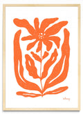 Flor naranja 2 - Retrato MC