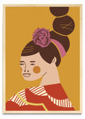 Retrato con vestido Rojo - Retrato MC
