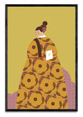 Mujer con Kimono Canela - FotoV N