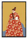 Mujer con Kimono Rojo - FotoV N