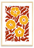 Cuatro Flores - Naranja - Retrato MC